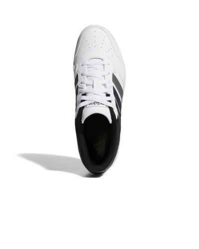 Scarpe Sportive Sneakers Adidas HOOPS HOOPS 4.0 Low uomo Bianco Nero - Adidas HOOPS 4.0 Low Men's Sports Shoes Sneakers White Black - chaussures de sport  Sneakers Adidas HOOPS 4.0 Low pour homme, blanches et noires - Adidas HOOPS 4.0 Low Herren-Sportschuhe Sneaker Weiß Schwarz
