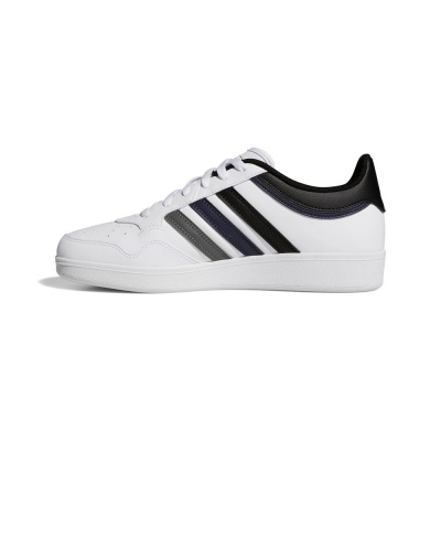 Scarpe Sportive Sneakers Adidas HOOPS HOOPS 4.0 Low uomo Bianco Nero - Adidas HOOPS 4.0 Low Men's Sports Shoes Sneakers White Black - chaussures de sport  Sneakers Adidas HOOPS 4.0 Low pour homme, blanches et noires - Adidas HOOPS 4.0 Low Herren-Sportschuhe Sneaker Weiß Schwarz