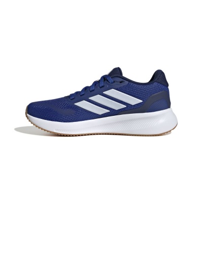 Scarpe Ginnastica Sneakers Addias Runfalcon 5 Junior Bambini Ragazzi Donna Blue Bianco - Shoes Sneakers Addias Runfalcon 5 Junior Kids Boys Women Blue White - Chaussures Baskets Addias Runfalcon 5 Junior Enfants Garçons Femmes Bleu Blanc - Schuhe Sneakers Addias Runfalcon 5 Junior Kinder Jungen Damen Blau Weiß