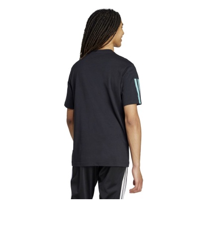 maglia maglietta T-Shirt tempo libero adidas Script maniche Corte Cotone estivo Uomo Nero - Leisure T-Shirt adidas Script Short Sleeve Cotton Summer Mens Black - T-shirt de loisirs adidas Script à manches courtes en coton pour homme, noir - Freizeit T-Shirt adidas Script Kurzarm Baumwolle Sommer Herren Schwarz