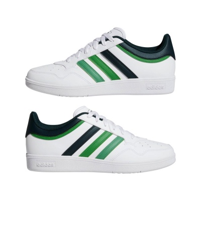 Scarpe Sportive Sneakers Adidas HOOPS HOOPS 4.0 Low uomo Bianco Verde - Adidas HOOPS HOOPS 4.0 Low Mens Sports Shoes Sneakers White Green - Adidas HOOPS HOOPS 4.0 Low Chaussures de sport pour hommes Baskets Blanc Vert - Adidas HOOPS HOOPS 4.0 Low Herren Sportschuhe Sneakers Weiß Grün
