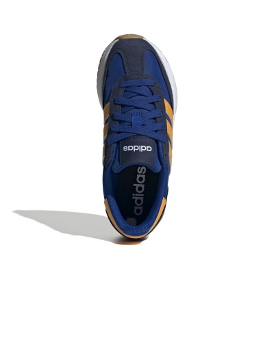 Scarpe sportive sneakers Adidas RUN 70s 2.0 J Ragazzi Donna Blue Giallo - Adidas RUN 70s 2.0 J Boys Women's Sports Shoes Sneakers Blue Yellow - Chaussures de sport Adidas RUN 70s 2.0 J pour garçon et femme, baskets bleu et jaune - Adidas RUN 70s 2.0 J Jungen Damen Sportschuhe Sneakers Blau Gelb
