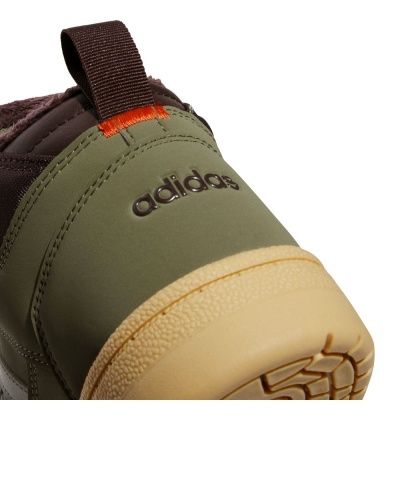 Scarpe sportive Sneakers Adidas Rapid Court Mid J Winter Caviglia alta Ragazzo Donna Lifestyle Verde - Sports Shoes Sneakers Adidas Rapid Court Mid J Winter High Ankle Boy Women Lifestyle Green - Chaussures de sport Baskets Adidas Rapid Court Mid J Winter High Ankle Garçon Femme Lifestyle Vert - Sportschuhe Sneakers Adidas Rapid Court Mid J Winter High Ankle Junge Damen Lifestyle Grün