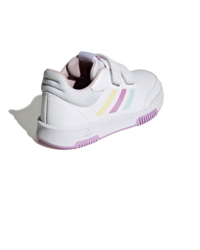 Scarpe sportive Sneakers Adidas Tensaur Sport 2.0 CF K Feltro chiusura Con strappi bambini Lifestyle Bianco Rosa Giallo Verde - Sport shoes Sneakers Adidas Tensaur Sport 2.0 CF K Felt Velcro Closure Kids Lifestyle White Pink Yellow Green - Chaussures de sport Adidas Tensaur Sport 2.0 CF K en feutre avec fermeture velcro, pour enfants, style de vie, blanc, rose, jaune, vert - Adidas Tensaur Sport 2.0 CF K Filzschuhe mit Klettverschluss, Kinder-Sneaker, Weiß, Rosa, Gelb, Grün