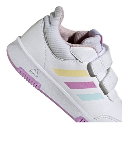 Scarpe sportive Sneakers Adidas Tensaur Sport 2.0 CF K Feltro chiusura Con strappi bambini Lifestyle Bianco Rosa Giallo Verde - Sport shoes Sneakers Adidas Tensaur Sport 2.0 CF K Felt Velcro Closure Kids Lifestyle White Pink Yellow Green - Chaussures de sport Adidas Tensaur Sport 2.0 CF K en feutre avec fermeture velcro, pour enfants, style de vie, blanc, rose, jaune, vert - Adidas Tensaur Sport 2.0 CF K Filzschuhe mit Klettverschluss, Kinder-Sneaker, Weiß, Rosa, Gelb, Grün