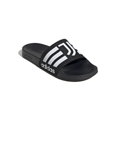 Ciabatte Adidas ADILETTE SHOWER JUVENTUS FC unisex mare piscina nuoto tempo libero gomma Nero Bianco - Adidas ADILETTE SHOWER JUVENTUS FC unisex sea swimming pool swimming free time rubber slippers Black White - Chaussons unisexes en caoutchouc pour piscine et loisirs Adidas ADILETTE SHOWER JUVENTUS FC Noir/Blanc - Adidas ADILETTE SHOWER JUVENTUS FC Unisex-Slipper für Meer, Schwimmbad, Schwimmen, Freizeit, Gummi, Schwarz/Weiß