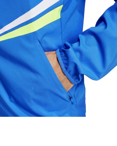 Giacca running adidas adizero Retro uomo Royal - Adidas adizero Retro Mens Running Jacket Royal - Adidas adizero Retro Veste de course pour homme Royal - Adidas adizero Retro Herren Laufjacke Royal