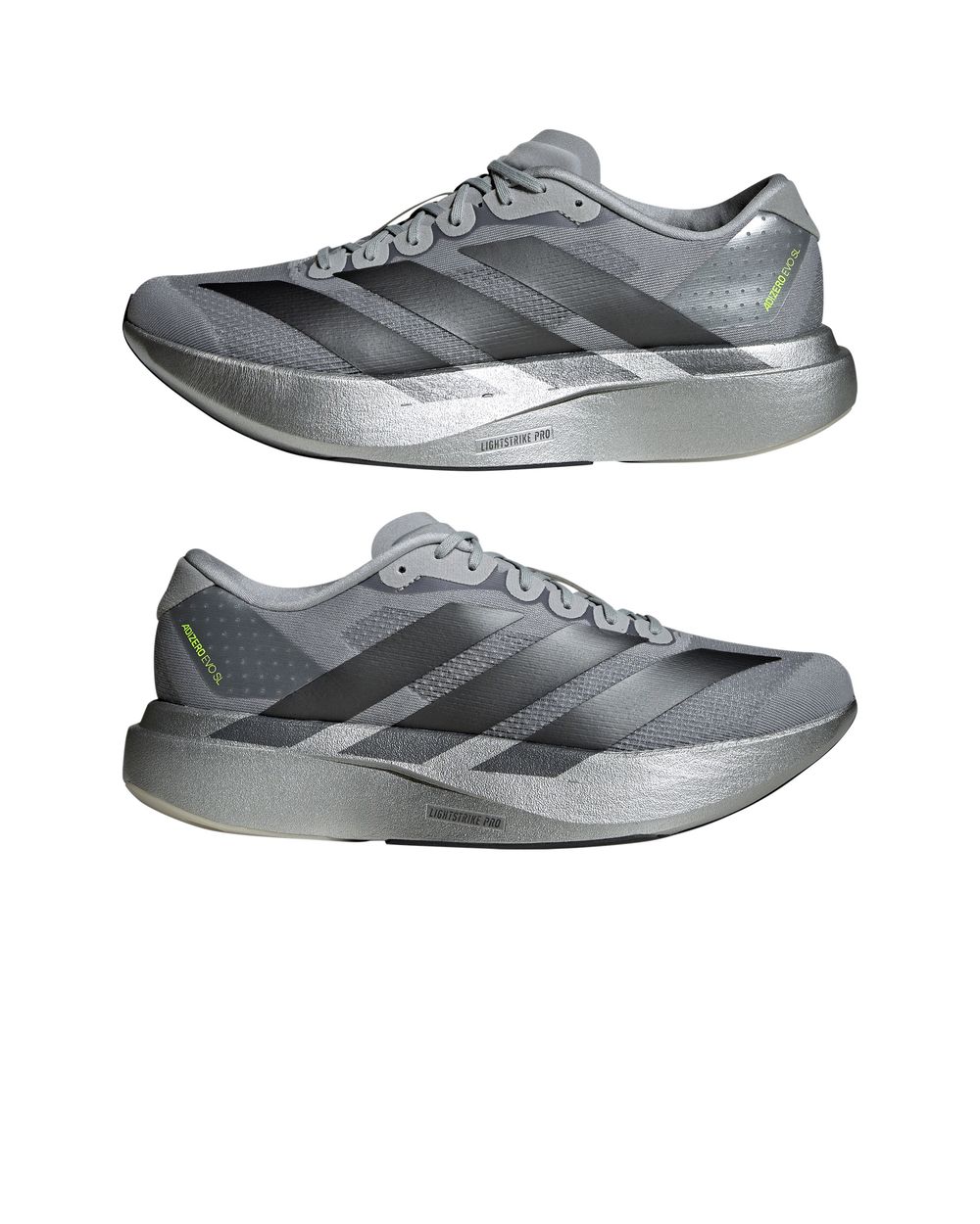 Scarpe Corsa Running Shoes UOMO adizero EVO SL Grigio Silver - Foto 12 di 17