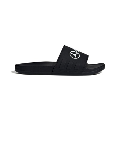 Ciabatte Addias Mercedes AMG Petronas Formula One Team adilette Comfort Uomo Nero - Addias Mercedes AMG Petronas Formula One Team adilette Comfort Men's Slippers Black - Chaussons Addias Mercedes AMG Petronas Formula One Team Adilette Comfort pour homme, noirs - Addias Mercedes AMG Petronas Formula One Team adilette Comfort Herren-Slipper Schwarz