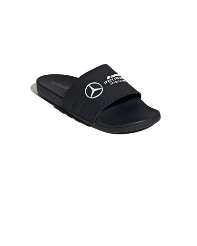 Ciabatte Addias Mercedes AMG Petronas Formula One Team adilette Comfort Uomo Nero - Addias Mercedes AMG Petronas Formula One Team adilette Comfort Men's Slippers Black - Chaussons Addias Mercedes AMG Petronas Formula One Team Adilette Comfort pour homme, noirs - Addias Mercedes AMG Petronas Formula One Team adilette Comfort Herren-Slipper Schwarz