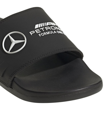 Ciabatte Addias Mercedes AMG Petronas Formula One Team adilette Comfort Uomo Nero - Addias Mercedes AMG Petronas Formula One Team adilette Comfort Men's Slippers Black - Chaussons Addias Mercedes AMG Petronas Formula One Team Adilette Comfort pour homme, noirs - Addias Mercedes AMG Petronas Formula One Team adilette Comfort Herren-Slipper Schwarz