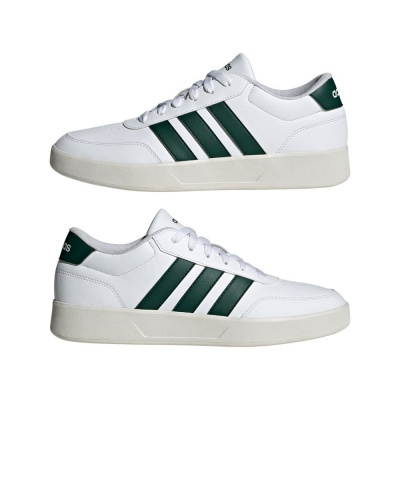 Scarpe Sportive Sneakers Adidas Breaknet 3.0 uomo Bianco Verde - Adidas Breaknet 3.0 Mens Sports Shoes Sneakers White Green - Chaussures de sport Adidas Breaknet 3.0 pour homme, baskets blanches et vertes - Adidas Breaknet 3.0 Herren Sportschuhe Sneakers Weiß Grün