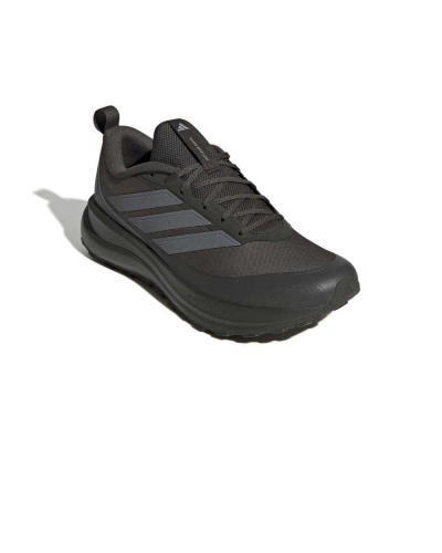 Scarpe Sportive Sneakers Running Trail Adidas Runfalcon 6 ATR Uomo Verde - Adidas Runfalcon 6 ATR Men's Trail Running Sneakers Green - Chaussures de trail running Adidas Runfalcon 6 ATR pour homme, vertes - Adidas Runfalcon 6 ATR Herren-Trailrunning-Schuhe Grün