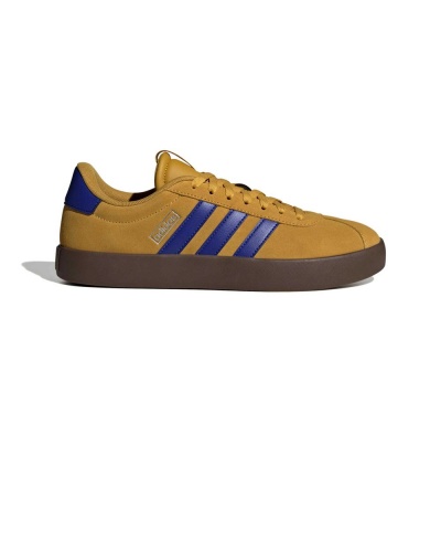 Scarpe Sportive Sneakers Adidas VL Court 3.0 uomo Giallo Blue Suede - Sports Shoes Sneakers Adidas VL Court 3.0 Mens Yellow Blue Suede - chaussures de sport Adidas VL Court 3.0 pour homme, jaunes et bleues, en daim. - Adidas VL Court 3.0 Herren-Sneaker, gelb-blau, Wildleder