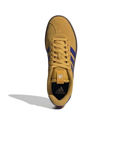 Scarpe Sportive Sneakers Adidas VL Court 3.0 uomo Giallo Blue Suede - Sports Shoes Sneakers Adidas VL Court 3.0 Mens Yellow Blue Suede - chaussures de sport Adidas VL Court 3.0 pour homme, jaunes et bleues, en daim. - Adidas VL Court 3.0 Herren-Sneaker, gelb-blau, Wildleder