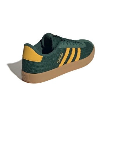Scarpe Sportive Sneakers Adidas VL Court 3.0 Suede mesh uomo Verde Giallo - Sports Shoes Sneakers Adidas VL Court 3.0 Suede Mesh Mens Green Yellow - chaussures de sport Adidas VL Court 3.0 en daim et mesh pour homme, vertes et jaunes. - Adidas VL Court 3.0 Wildleder-Mesh-Sneaker für Herren, Grün/Gelb
