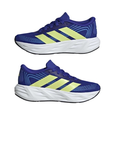 Scarpe da Ginnastica sneakers Adidas GALAXY 8 Junior Blue Royal Lime Bianco - Sport shoes sneakers Adidas GALAXY 8 Junior Royal Lime White - Chassures de sport Adidas GALAXY 8 Junior Royal Lime White - Adidas GALAXY 8 Junior Sportschuhe, Sneaker, Royal Lime White