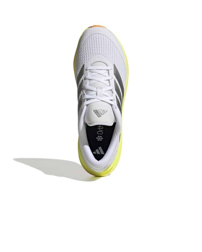 Scarpe Sportive Sneakers Running Jogging Adidas RUNFALCON 6 uomo Bianco Silver fluo - Adidas RUNFALCON 6 Men's Sports Shoes Sneakers Running Jogging White Silver Fluo - Adidas RUNFALCON 6 Chaussures de sport pour homme, baskets de course et de jogging, blanc argenté fluo - Adidas RUNFALCON 6 Herren-Sportschuhe, Sneaker, Laufschuhe, Joggingschuhe, Weiß, Silber Fluo