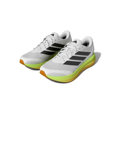 Scarpe Sportive Sneakers Running Jogging Adidas RUNFALCON 6 uomo Bianco Silver fluo - Adidas RUNFALCON 6 Men's Sports Shoes Sneakers Running Jogging White Silver Fluo - Adidas RUNFALCON 6 Chaussures de sport pour homme, baskets de course et de jogging, blanc argenté fluo - Adidas RUNFALCON 6 Herren-Sportschuhe, Sneaker, Laufschuhe, Joggingschuhe, Weiß, Silber Fluo