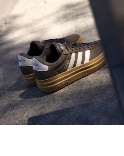 Scarpe sportive sneakers adidas VL Court Bold Platform Donna Marrone Rosa - Sports Shoes Sneakers Adidas VL Court Bold Platform Womens Brown Pink - chaussures de sport Adidas VL Court Bold Platform pour femmes, marron et rose - Adidas VL Court Bold Platform Damen-Sneaker, braun-rosa