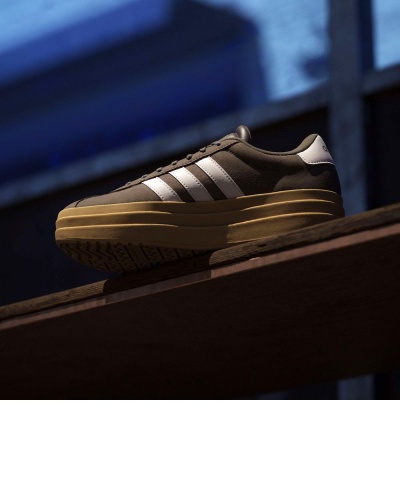 Scarpe sportive sneakers adidas VL Court Bold Platform Donna Marrone Rosa - Sports Shoes Sneakers Adidas VL Court Bold Platform Womens Brown Pink - chaussures de sport Adidas VL Court Bold Platform pour femmes, marron et rose - Adidas VL Court Bold Platform Damen-Sneaker, braun-rosa