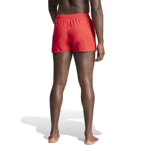 Costume da bagno nuoto mare Piscina pantaloncini Adidas Ess L Clx Vsl uomo Rosso - Swimsuit swimming pool shorts Adidas Ess L Clx Vsl man Red - Maillot de bain short de piscine Adidas Ess L Clx Vsl homme Rouge - Badeanzug-Schwimmbadshorts Adidas Ess L Clx Vsl Mann Rot