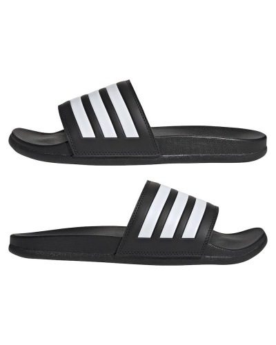 Ciabatte Gomma doccia mare piscina Adidas ADILETTE Comfort UNISEX Nero Bianco - Adidas ADILETTE Comfort UNISEX Black White Shower Sea Pool Rubber Slippers - Adidas ADILETTE confort unisexe noir blanc douche mer piscine pantoufles en caoutchouc - Adidas ADILETTE Comfort UNISEX Schwarz Weiß Shower Sea Pool Gummipantoffeln