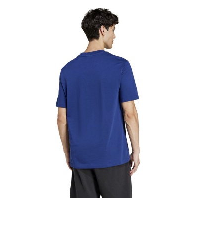 maglia maglietta T-Shirt tempo libero adidas ESSENTIALS SMALL LOGO Cotone Uomo Blue Navy - T-Shirt Leisure adidas ESSENTIALS SMALL LOGO Cotton Mens Navy Blue - T-shirt Loisirs adidas ESSENTIALS PETIT LOGO Coton Homme Bleu Marine - T-Shirt Freizeit adidas ESSENTIALS SMALL LOGO Baumwolle Herren Marineblau