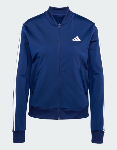 Tuta intera Completa Adidas DONNA 3-Stripes Poliestere Blue - Full Tracksuit Adidas WOMEN'S 3-Stripes Polyester Blue - Survêtement complet Adidas FEMME 3-Stripes Polyester Bleu - Kompletter Trainingsanzug Adidas DAMEN 3-Streifen Polyester Blau