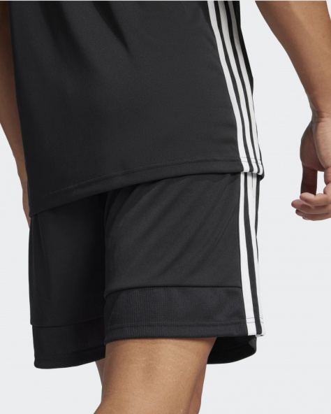 pantaloncini Bermuda Adidas TIRO 25 Poliestere Essentials Tasche con zip Poliestere uomo Nero Bianco - Adidas TIRO 25 Polyester Essentials Bermuda Shorts Zip Pockets Polyester Men Black White - Adidas TIRO 25 Polyester Essentials Bermuda Shorts Poches zippées Polyester Homme Noir Blanc - Adidas TIRO 25 Polyester Essentials Bermuda Shorts Reißverschlusstaschen Polyester Herren Schwarz Weiß