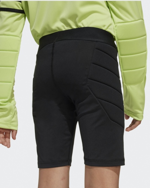 pantaloncini Portiere Addias Ragazzi unisex Squadra 25 Goalkeeper GK nero CON PROTEZIONI - Addias Goalkeeper Shorts Boys Unisex Team 25 GK Black WITH PROTECTIONS - Short de gardien de but Addias pour garçon, unisexe, Team 25 GK, noir, AVEC PROTECTIONS - Addias Torwartshorts Jungen Unisex Team 25 GK Schwarz MIT SCHUTZ