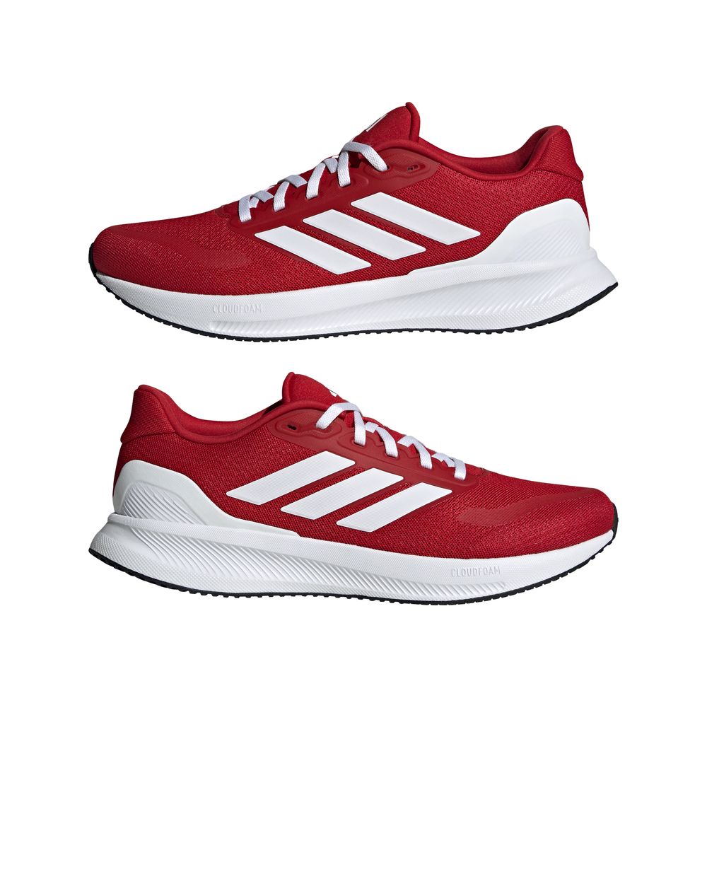 Adidas Herren Sneaker Schuhe Running Jogging RUNFALCON 5 Rot - Bild 12 von 23