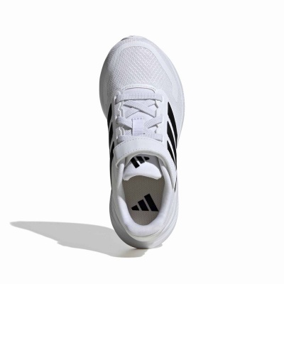 Scarpe da Ginnastica sneakers Adidas RUNFALCON 5 SHOES CHILDREN Strappo Bianco - Adidas RUNFALCON 5 SHOES CHILDREN White Velcro Sneakers - chaussures de sport Adidas RUNFALCON 5 pour enfants, blanches, à scratch - Adidas Runfalcon 5 Schuhe für Kinder, weiße Klettverschluss-Sneaker