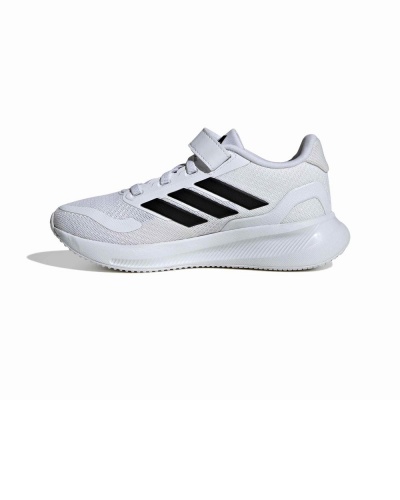 Scarpe da Ginnastica sneakers Adidas RUNFALCON 5 SHOES CHILDREN Strappo Bianco - Adidas RUNFALCON 5 SHOES CHILDREN White Velcro Sneakers - chaussures de sport Adidas RUNFALCON 5 pour enfants, blanches, à scratch - Adidas Runfalcon 5 Schuhe für Kinder, weiße Klettverschluss-Sneaker