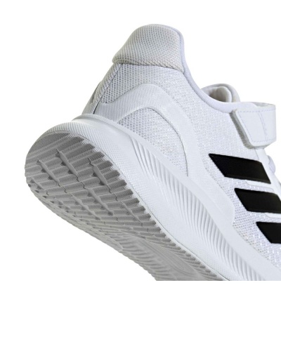 Scarpe da Ginnastica sneakers Adidas RUNFALCON 5 SHOES CHILDREN Strappo Bianco - Adidas RUNFALCON 5 SHOES CHILDREN White Velcro Sneakers - chaussures de sport Adidas RUNFALCON 5 pour enfants, blanches, à scratch - Adidas Runfalcon 5 Schuhe für Kinder, weiße Klettverschluss-Sneaker