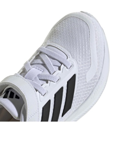 Scarpe da Ginnastica sneakers Adidas RUNFALCON 5 SHOES CHILDREN Strappo Bianco - Adidas RUNFALCON 5 SHOES CHILDREN White Velcro Sneakers - chaussures de sport Adidas RUNFALCON 5 pour enfants, blanches, à scratch - Adidas Runfalcon 5 Schuhe für Kinder, weiße Klettverschluss-Sneaker