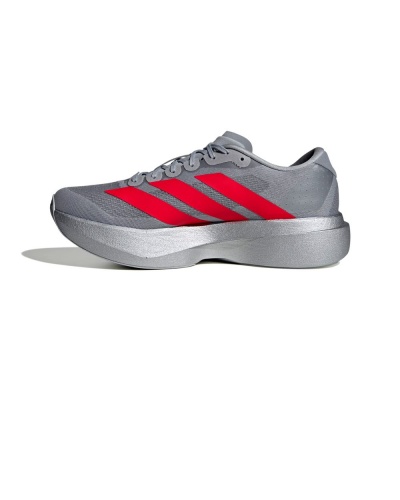 scarpe sportive running ADIDAS adizero EVO SL Grigio Rosso - running shoes ADIDAS adizero EVO SL Grey Red - chaussures de course ADIDAS adizero EVO SL Gris Rouge - Laufschuhe ADIDAS adizero EVO SL Grau Rot