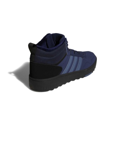 Scarpe sportive Sneakers Adidas Hoops 4.0 Mid Caviglia alta Lifestyle UOMO Blue - Adidas Hoops 4.0 Mid High-Top Lifestyle Sneakers Men\'s Blue - Baskets montantes Adidas Hoops 4.0 pour homme, bleues - Adidas Hoops 4.0 Mid High-Top Lifestyle-Sneaker für Herren, Blau