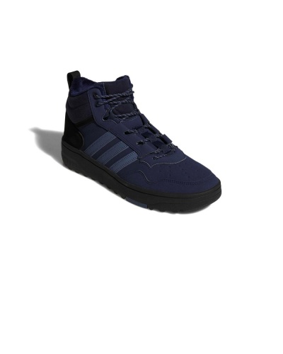 Scarpe sportive Sneakers Adidas Hoops 4.0 Mid Caviglia alta Lifestyle UOMO Blue - Adidas Hoops 4.0 Mid High-Top Lifestyle Sneakers Men\'s Blue - Baskets montantes Adidas Hoops 4.0 pour homme, bleues - Adidas Hoops 4.0 Mid High-Top Lifestyle-Sneaker für Herren, Blau