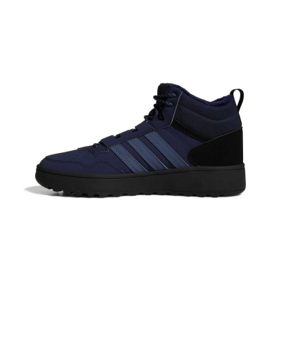 Scarpe sportive Sneakers Adidas Hoops 4.0 Mid Caviglia alta Lifestyle UOMO Blue - Adidas Hoops 4.0 Mid High-Top Lifestyle Sneakers Men\'s Blue - Baskets montantes Adidas Hoops 4.0 pour homme, bleues - Adidas Hoops 4.0 Mid High-Top Lifestyle-Sneaker für Herren, Blau