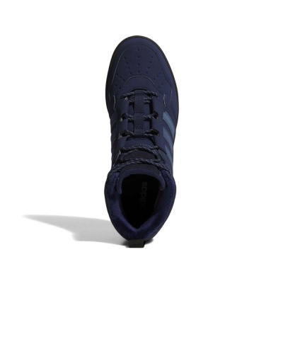 Scarpe sportive Sneakers Adidas Hoops 4.0 Mid Caviglia alta Lifestyle UOMO Blue - Adidas Hoops 4.0 Mid High-Top Lifestyle Sneakers Men\'s Blue - Baskets montantes Adidas Hoops 4.0 pour homme, bleues - Adidas Hoops 4.0 Mid High-Top Lifestyle-Sneaker für Herren, Blau