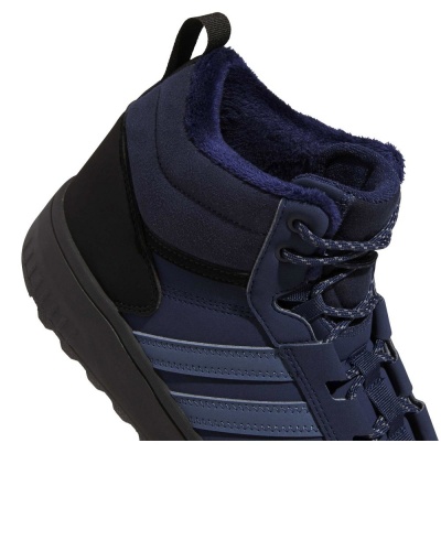 Scarpe sportive Sneakers Adidas Hoops 4.0 Mid Caviglia alta Lifestyle UOMO Blue - Adidas Hoops 4.0 Mid High-Top Lifestyle Sneakers Men\'s Blue - Baskets montantes Adidas Hoops 4.0 pour homme, bleues - Adidas Hoops 4.0 Mid High-Top Lifestyle-Sneaker für Herren, Blau