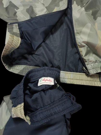 Tuta intera completa Australian TUTA BASELINE FLOW CAMO IN SMASH SPORTSWEAR Poliestere Microfibra Woven Uomo MADE IN ITALY Eclipse Blue - Australian Full Suit BASELINE FLOW CAMO IN SMASH SPORTSWEAR Polyester Microfiber Woven Men\'s MADE IN ITALY Eclipse Blue - Combinaison intégrale Australian BASELINE FLOW CAMO en microfibre de polyester tissée SMASH SPORTSWEAR pour homme, fabriquée en Italie, en  Eclipse Blue - Australischer Ganzkörperanzug BASELINE FLOW CAMO IN SMASH SPORTSWEAR Polyester-Mikrofasergewebe Herren MADE IN ITALY Eclipse Blue