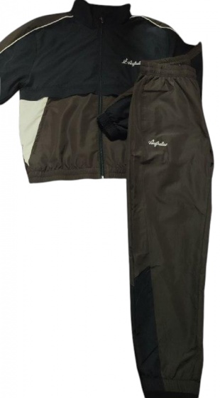 Tuta intera completa Australian EDGE IN SMASH Poliestere Microfibra Woven Uomo Caffè - Full Tracksuit  Australian EDGE IN SMASH Polyester Microfiber Woven Mens Coffee - Survêtement complet australien EDGE IN SMASH en microfibre de polyester tissée, couleur café - Australian EDGE IN SMASH Trainingsanzug aus Polyester-Mikrofaser, gewebt, Herren, Kaffee