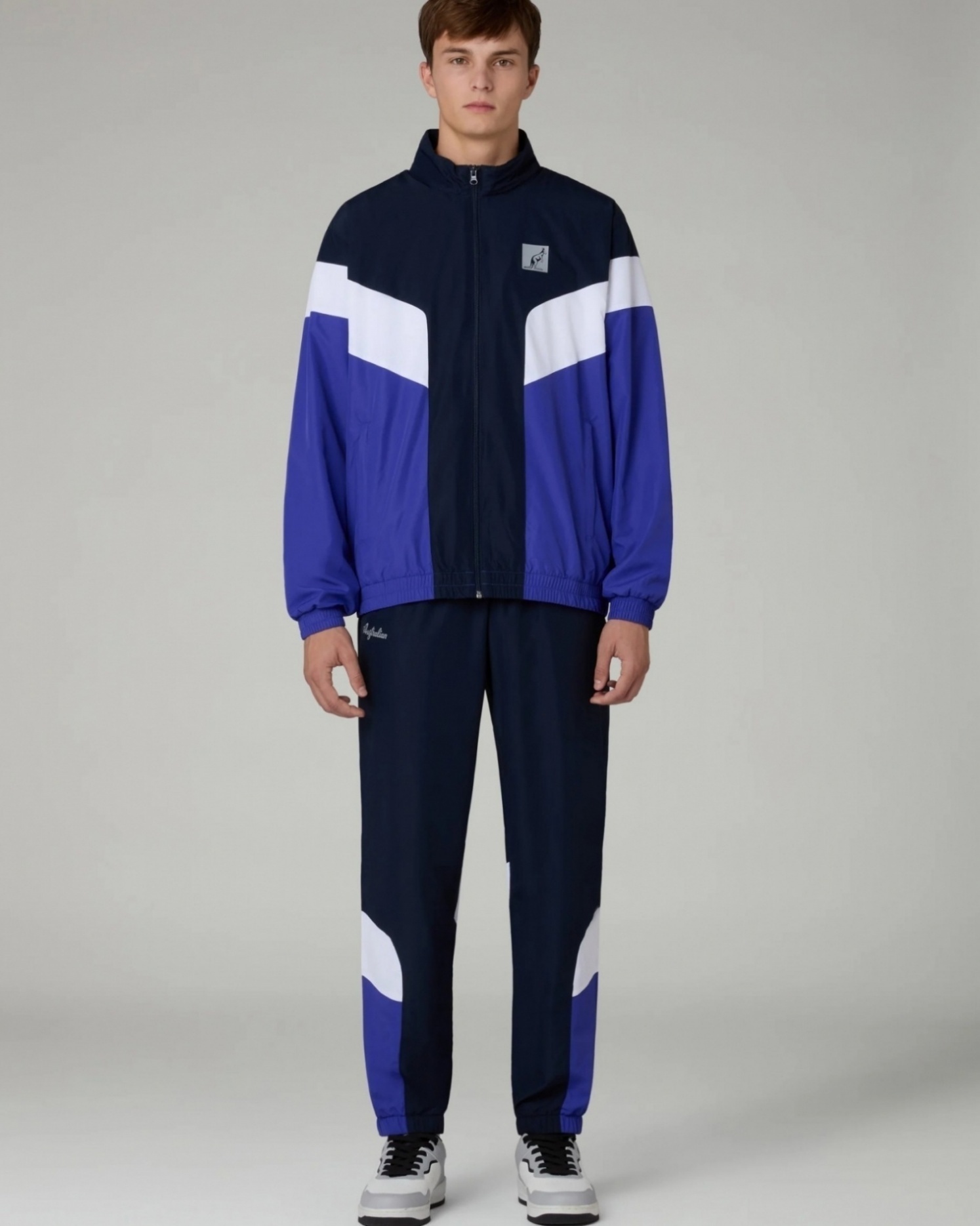 Tuta Intera Completa Tracksuit UOMO Australian Nocturna in Smash Eclipse Blu - Imagen 12 de 16