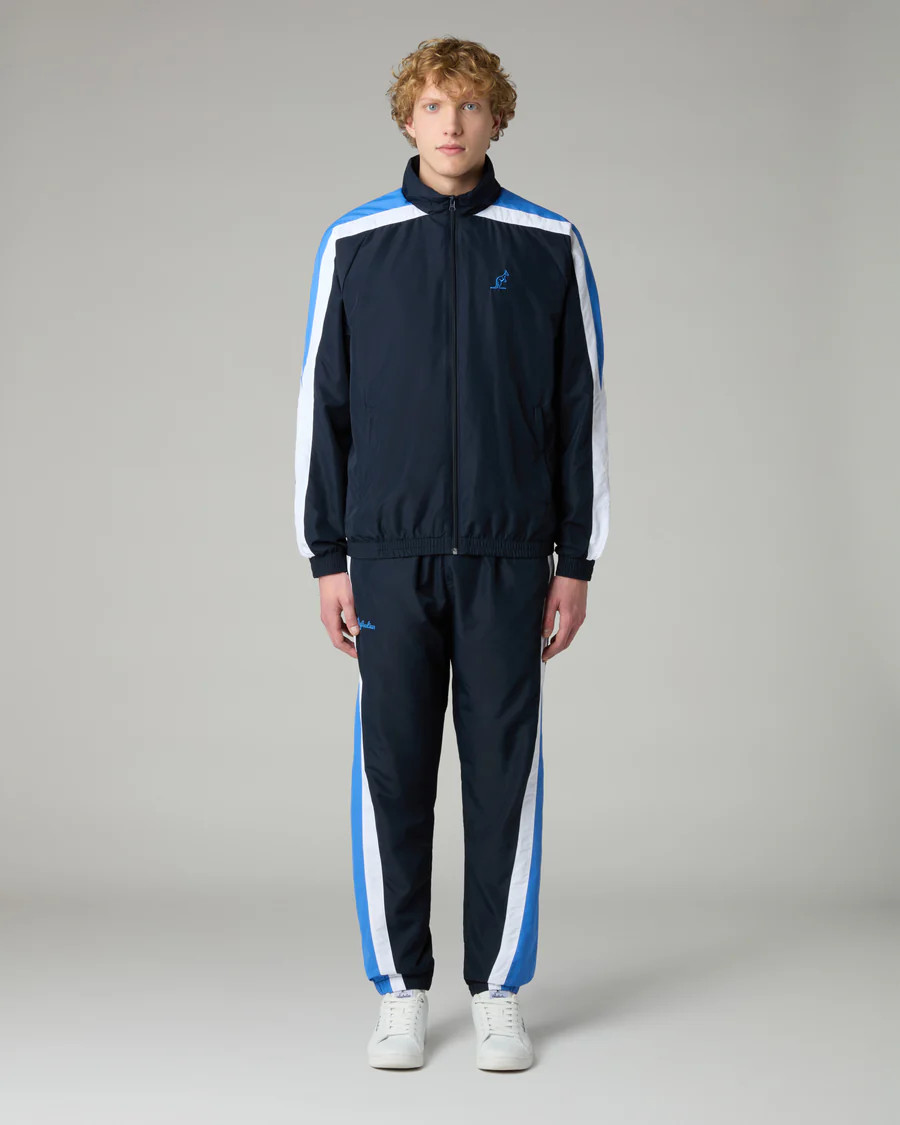 Tuta Intera Completa Tracksuit UOMO Australian Gaucho Smash Blu Navy - Foto 11 di 16