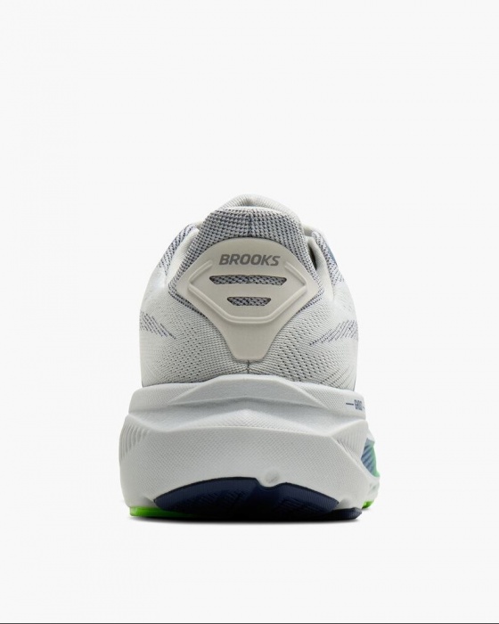 Scarpe running Corsa Brooks Ghost 17 Neutre Oyster Beacon Blue Gecko - Running Shoes Brooks Ghost 17 Neutral Oyster Beacon Blue Gecko - Chaussures de course Brooks Ghost 17 Neutral Oyster Beacon Blue Gecko - Brooks Ghost 17 Laufschuhe Neutral Oyster Beacon Blue Gecko