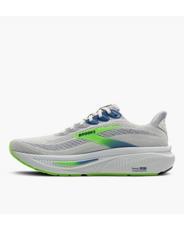 Scarpe running Corsa Brooks Ghost 17 Neutre Oyster Beacon Blue Gecko - Running Shoes Brooks Ghost 17 Neutral Oyster Beacon Blue Gecko - Chaussures de course Brooks Ghost 17 Neutral Oyster Beacon Blue Gecko - Brooks Ghost 17 Laufschuhe Neutral Oyster Beacon Blue Gecko