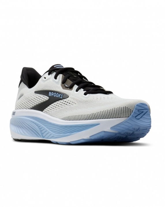 Scarpe running Corsa Brooks Ghost 18 Neutre White Black Open Air - Running shoes Brooks Ghost 18 Neutral White Black Open Air - Chaussures de course Brooks Ghost 18 Neutral Blanc Noir Open Air - Brooks Ghost 18 Laufschuhe, neutral, weiß, schwarz, offen