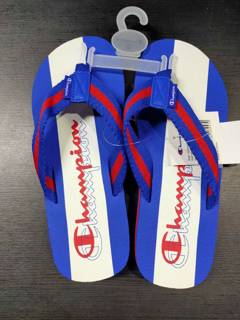 Ciabatte Sandali infradito UOMO Champion Azzurro WEB EVO Flip Flop Slipper eBay